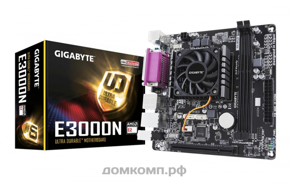 Материнская плата с встроенным процессором Gigabyte GA-E3000N